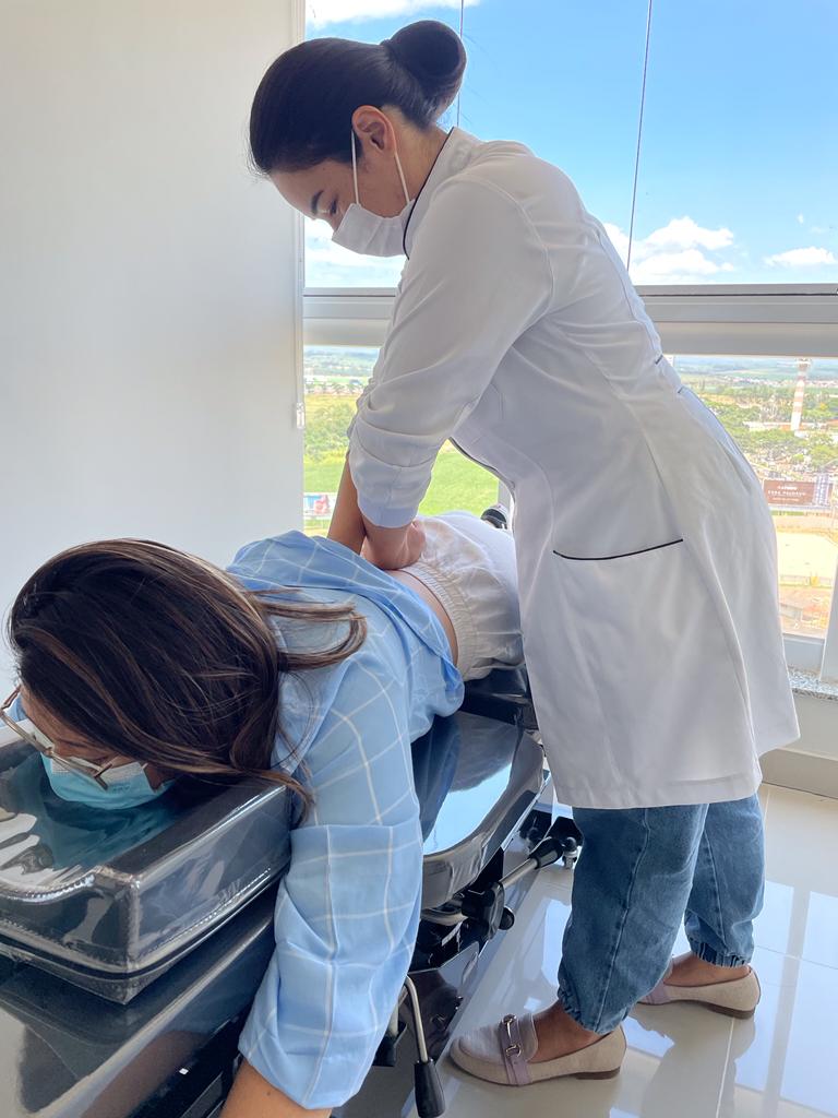 Atendimento de fisioterapia